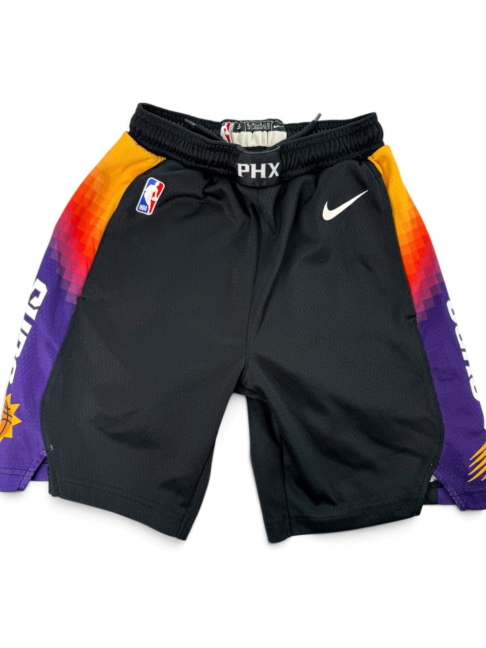 Nike Phoenix Suns NBA Authentic Kids Basketball Shorts Size S